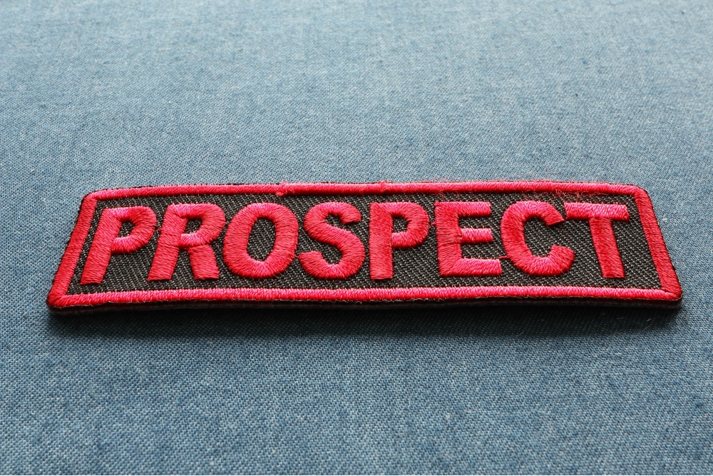 Prospect Patch, Motorcycle Club Patches for Bikers by Ivamis Patches