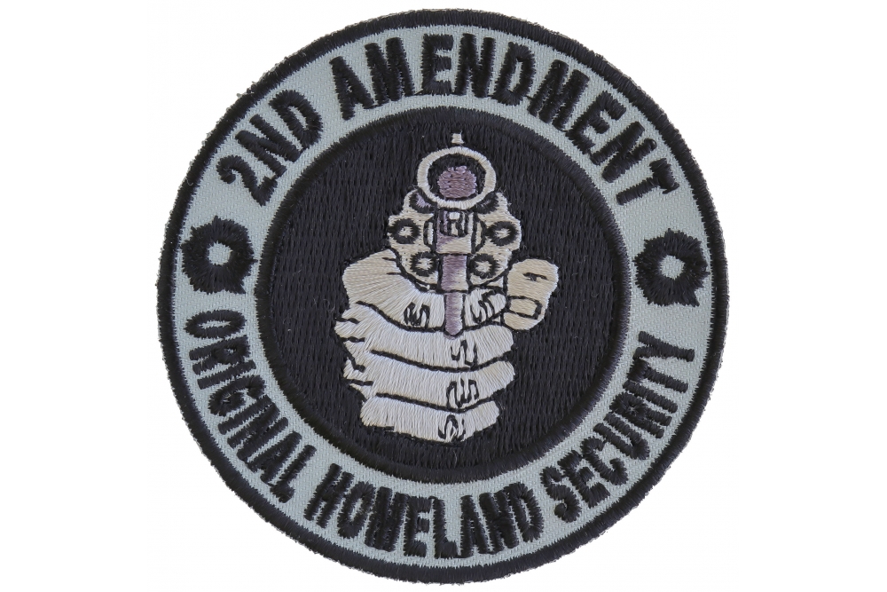 2ND Amendment Homeland Security Don/'t Tread on Me Patch Iron on Sew on