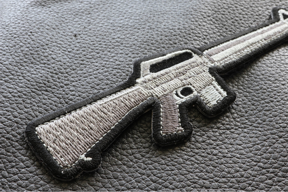 M16 Rifle Patch 2nd Amendment Patches TheCheapPlace
