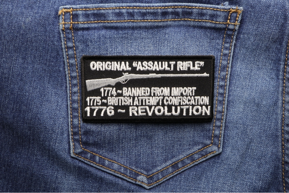 Original Assault Rifle, 1774 Banned from Import, 1775 British Attempt