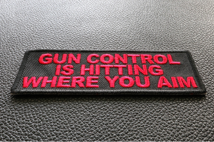 Gun Control Is Hitting Where You Aim Patch diagonal view
