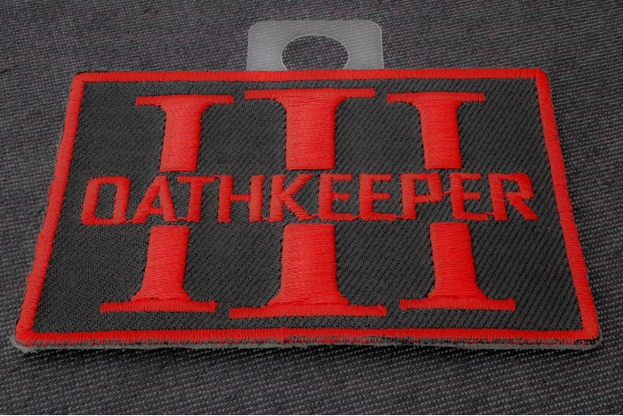 Oathkeeper Patch diagonal view