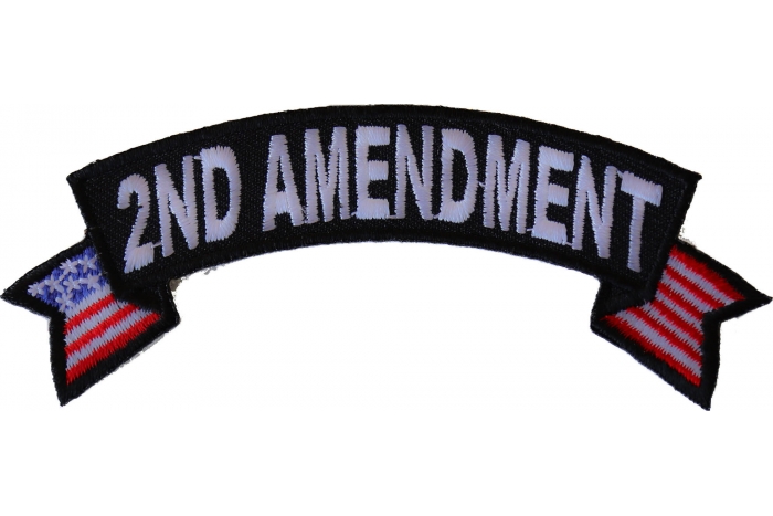 2nd Amendment Rocker Patch