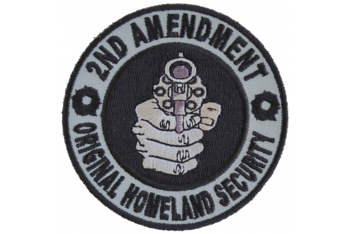 2nd Amendment Original Homeland Security Gun Patch