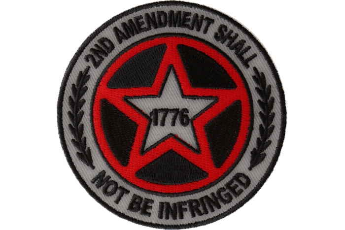 2nd Amendment Iron on Patch
