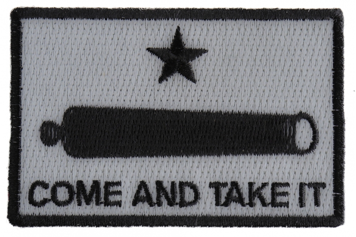 Come and Take It Cannon Star Patch