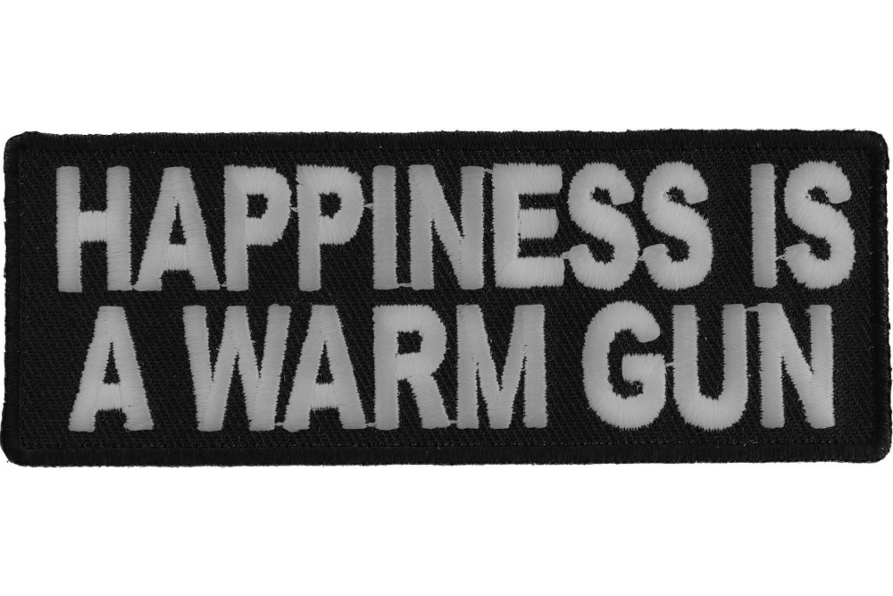 Happiness Is A Warm Gun Patch