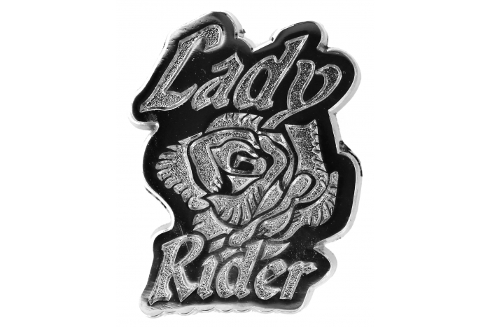 Lady Rider Pin by Ivamis Patches