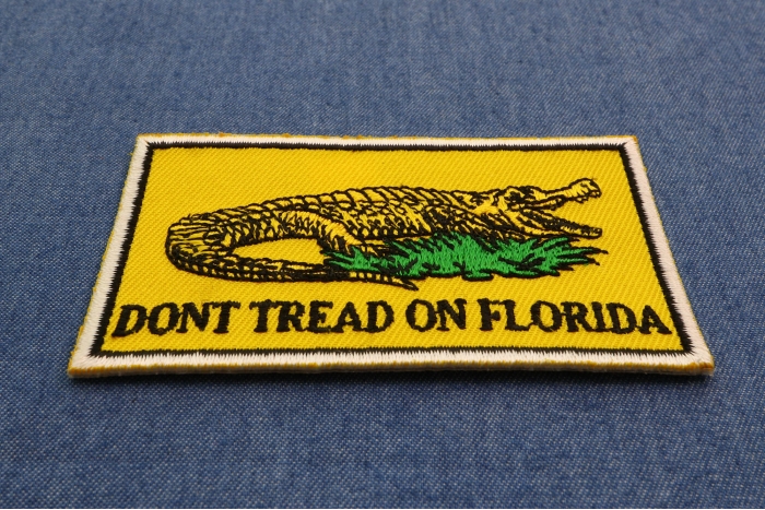 Don't tread on Florida Small Gadsden Flag Patch by Ivamis Patches