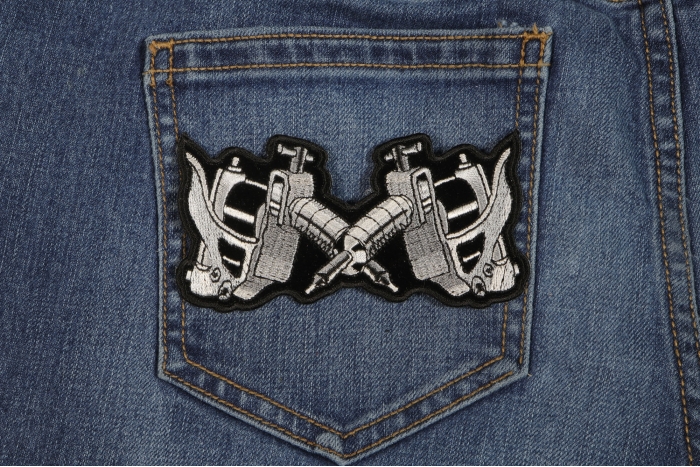 Small Tattoo Guns Patch by Ivamis Patches