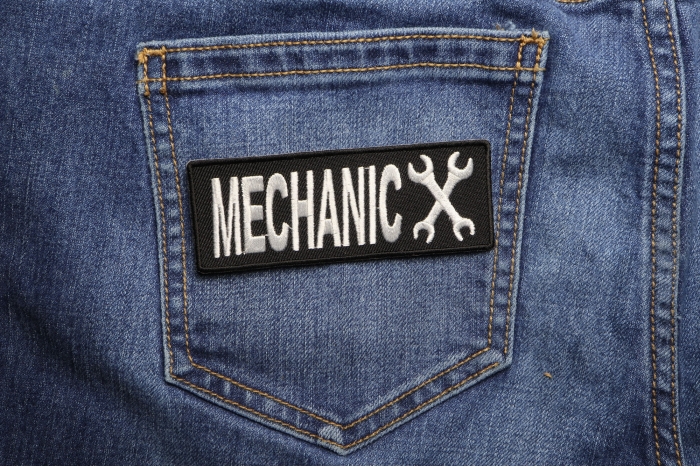 Mechanic Patch | Embroidered Patches by Ivamis Patches