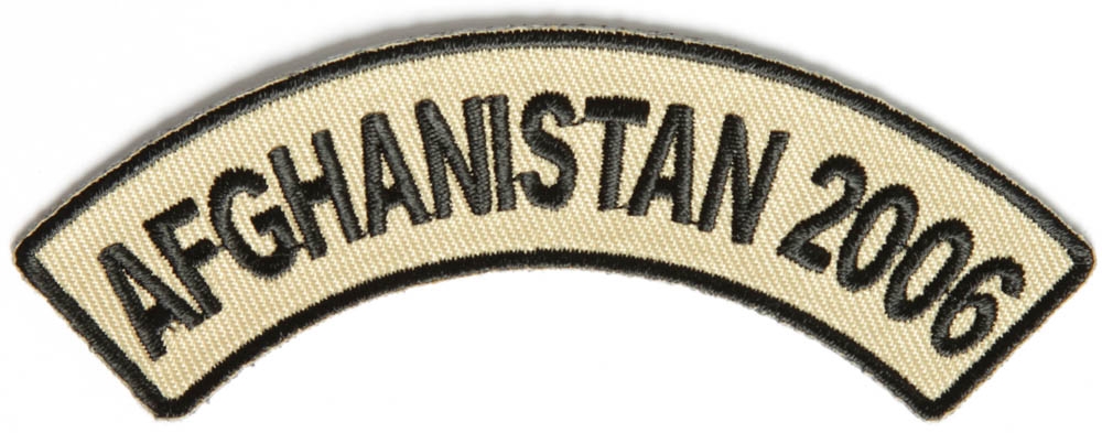 Afghanistan 2006 Rocker Patch