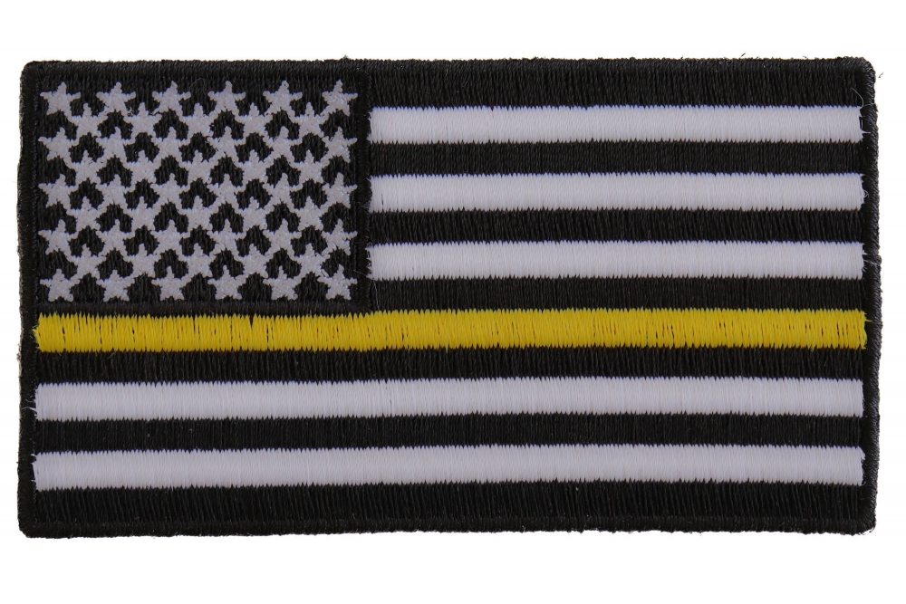 Subdued Yellow Stripe American Flag Patch American Flag Patches subdued-yellow-stripe-american-flag-patch-american-flag-patches