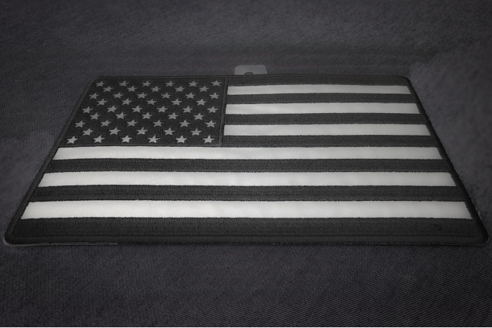 American Flag Patch diagonal view