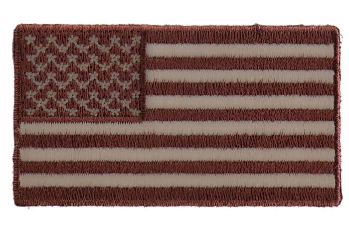 US Flag Patch Earth Terrain 2.5 Inch