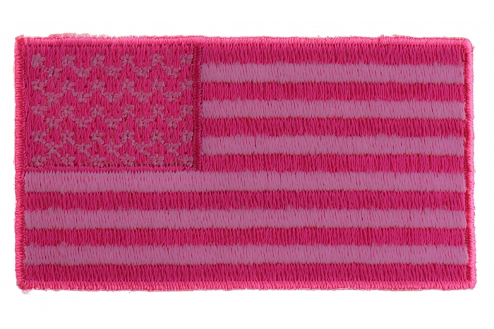 US Flag Patch Pink 2.5 Inch