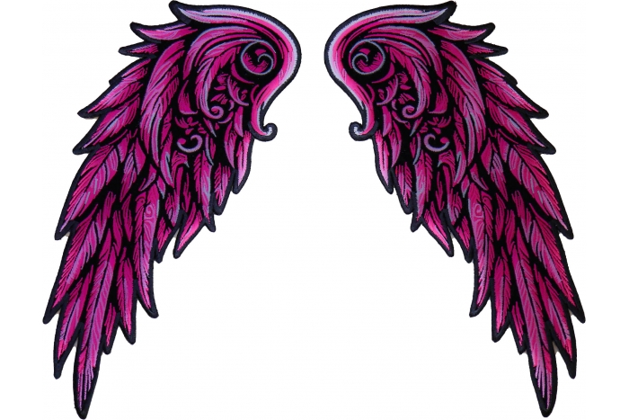 Pink Angel Wings Patch