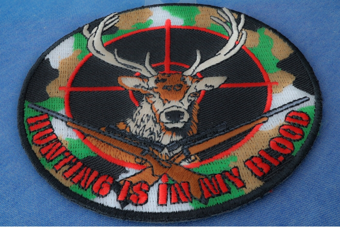 Deer Hunter Patch diagonal view