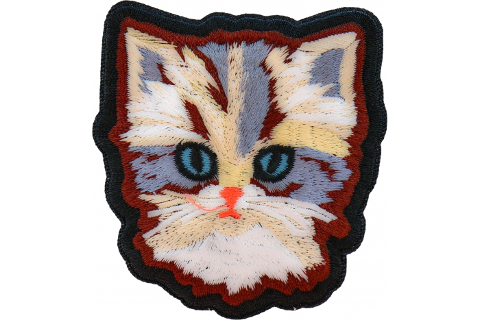 Adorable Cat Iron on Patch