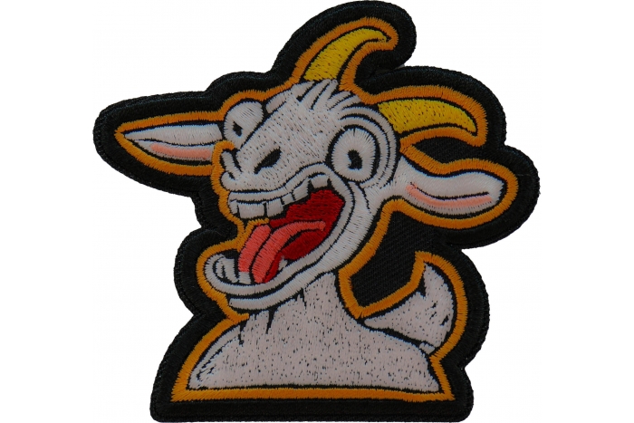 Awesome GOAT Iron on Patch