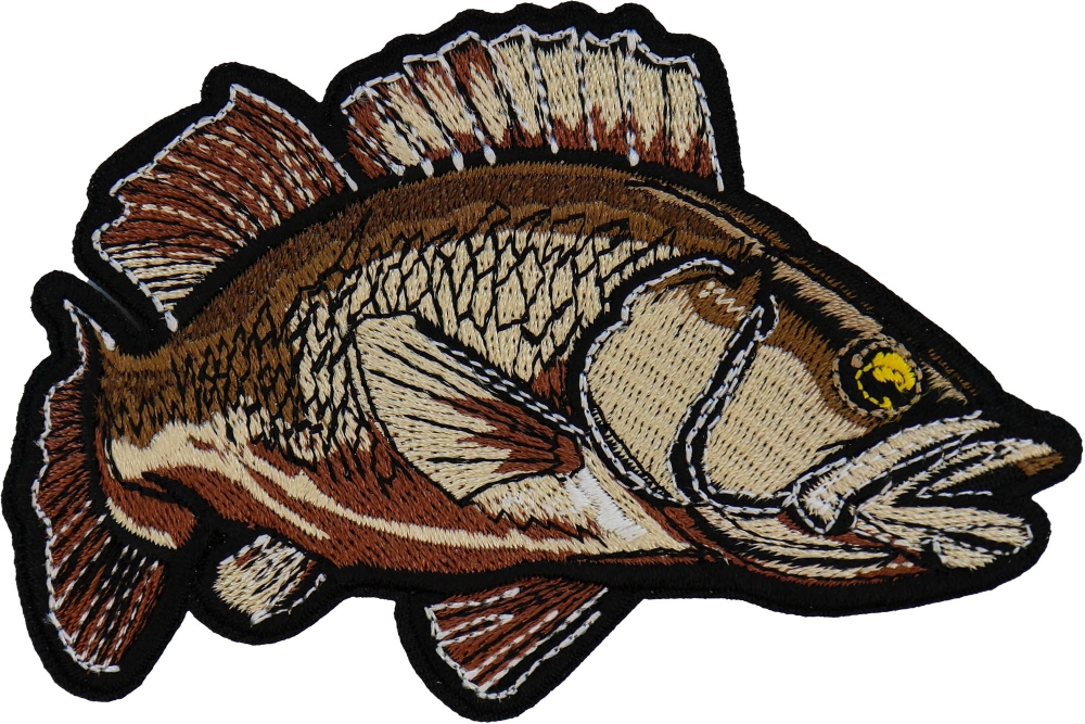 Bass Fish Patch by Ivamis Patches