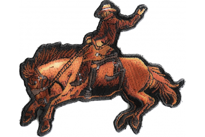 Cowboy Horse Patch