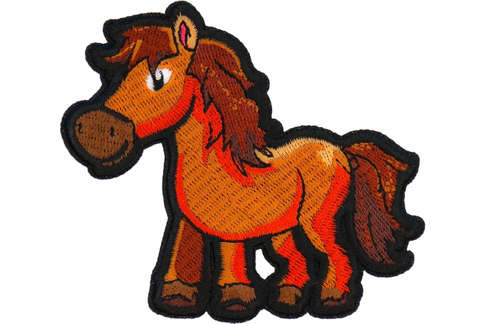 Cartoon Horse Patch