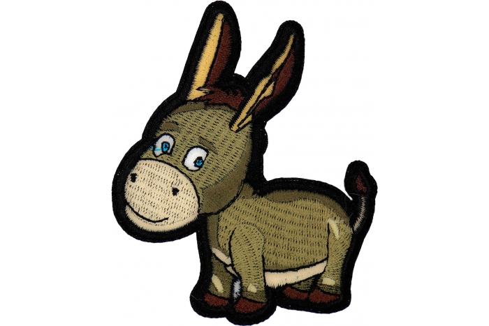 Cute Baby Donkey Patch