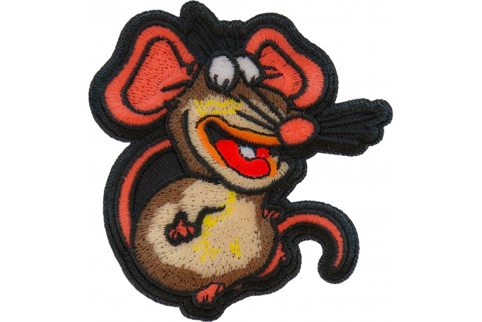 Dirty Rat Iron on Patch