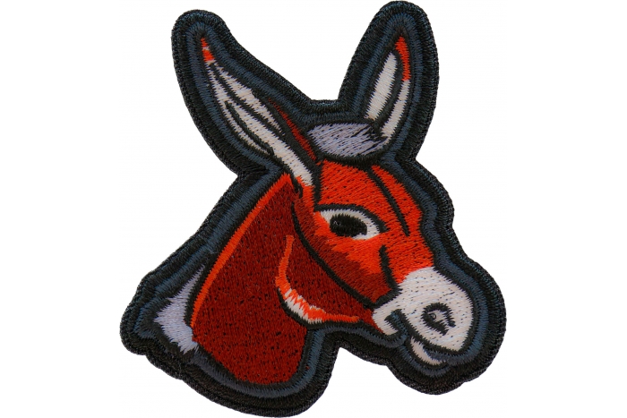 Donkey Iron on Patch