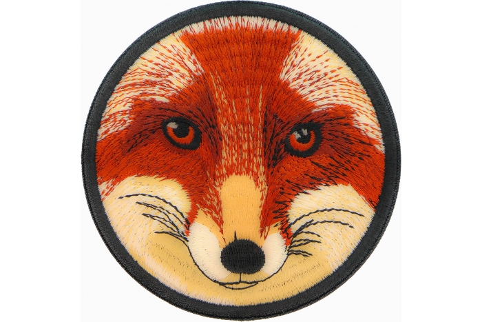 Fox Stare Round Patch