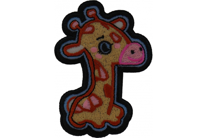 Giraffe Iron on Patch