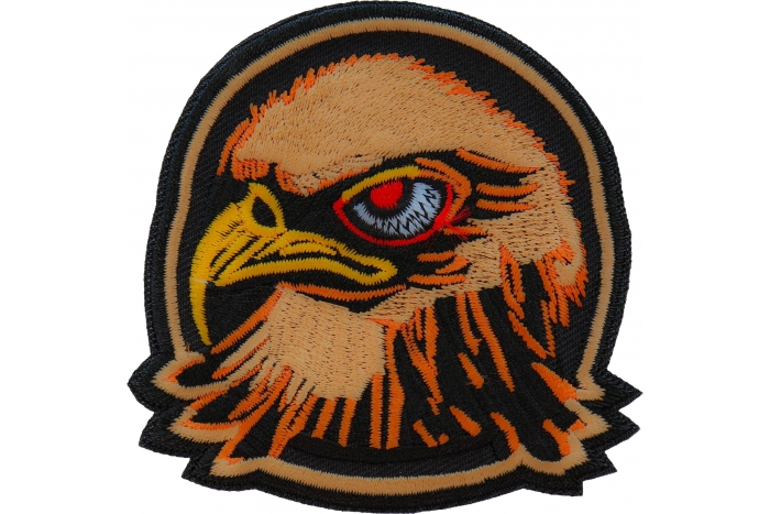 Hawk Iron on Patch