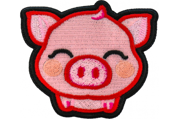 Piglet Iron on Patch