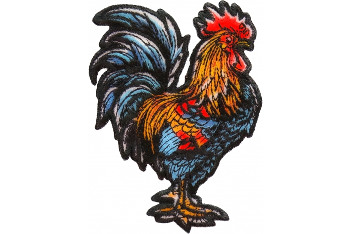 Rooster Cock Patch by Ivamis Patches