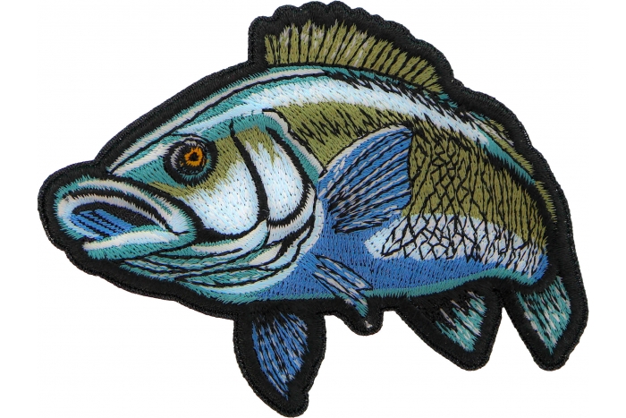 Sea Bass Fish Patch