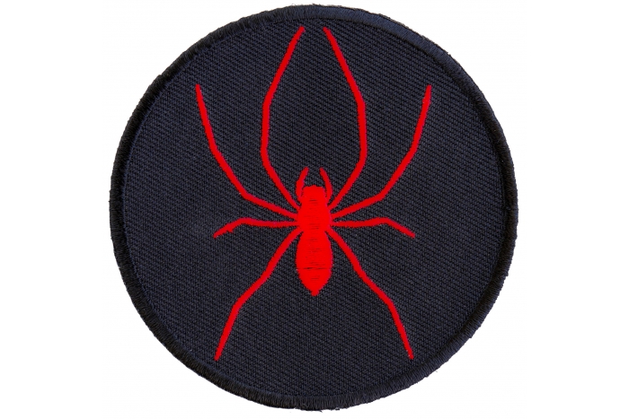 Iron On Spider Patch | Embroidered Patches by Ivamis Patches