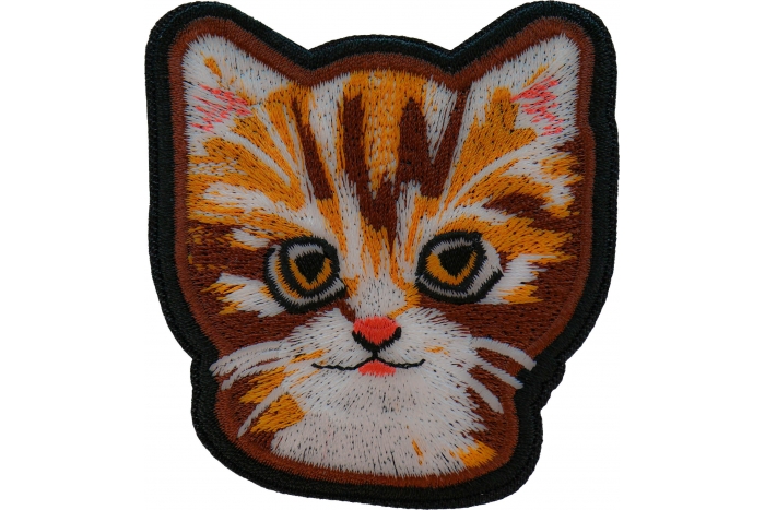 Sweet Kitty Cat Iron on Patch