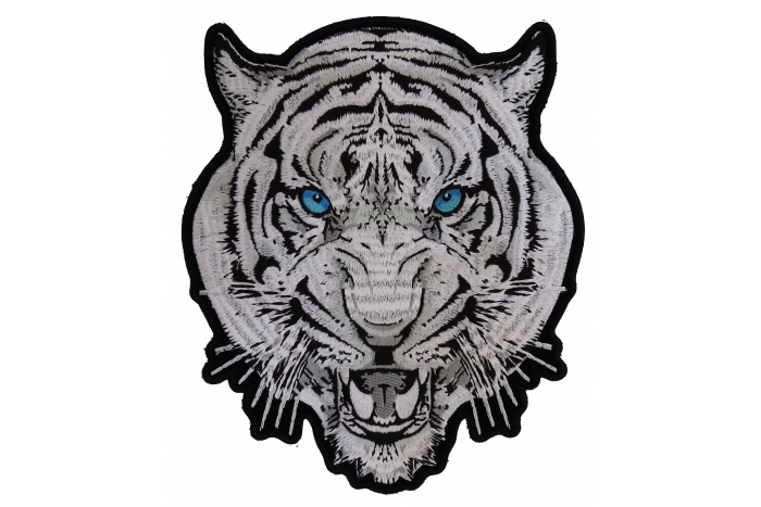 White Tiger Blue Eyes Patch White Tiger Blue Eyes Patch