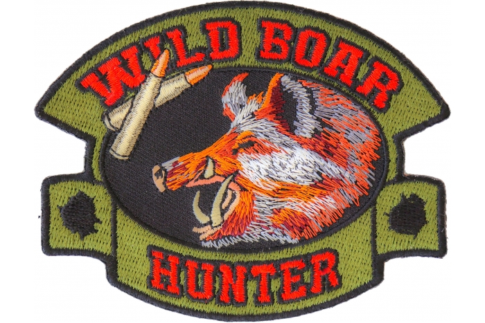 Wild Boar Hunter Patch