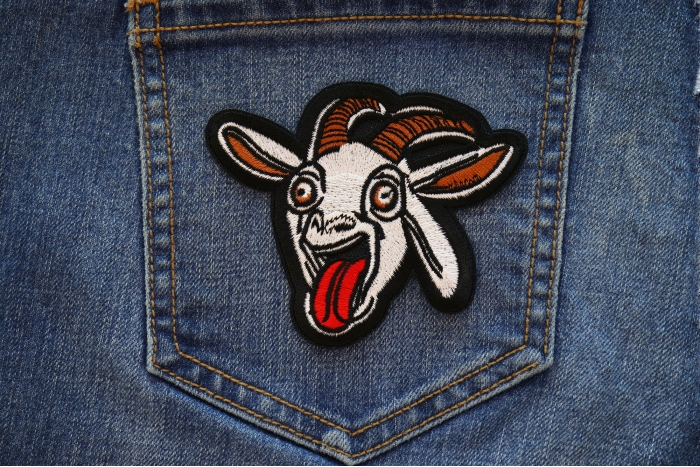 Funny GOAT Iron on Patch by Ivamis Patches
