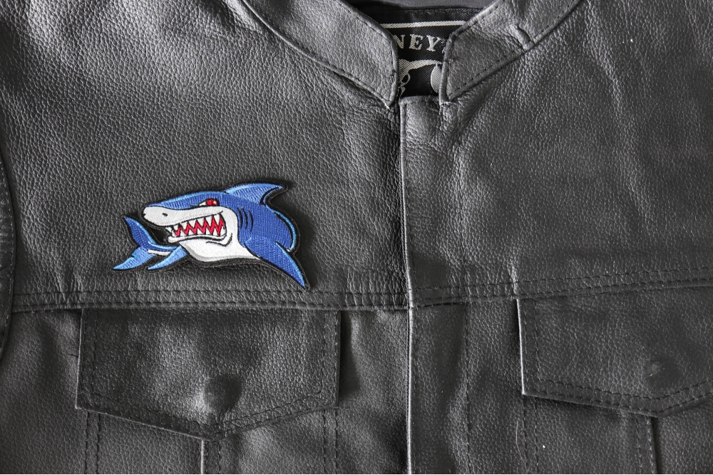 Wave/Dolphin Shark Patch Outdoor Embroidery Patch Iron On Patches For  Clothing Thermoadhesive Patches On Clothes Sewing Applique