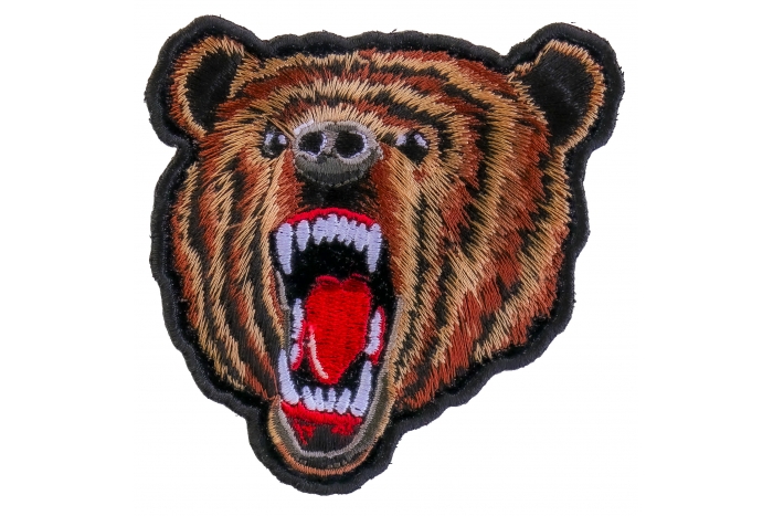 Bear Iron on Patch