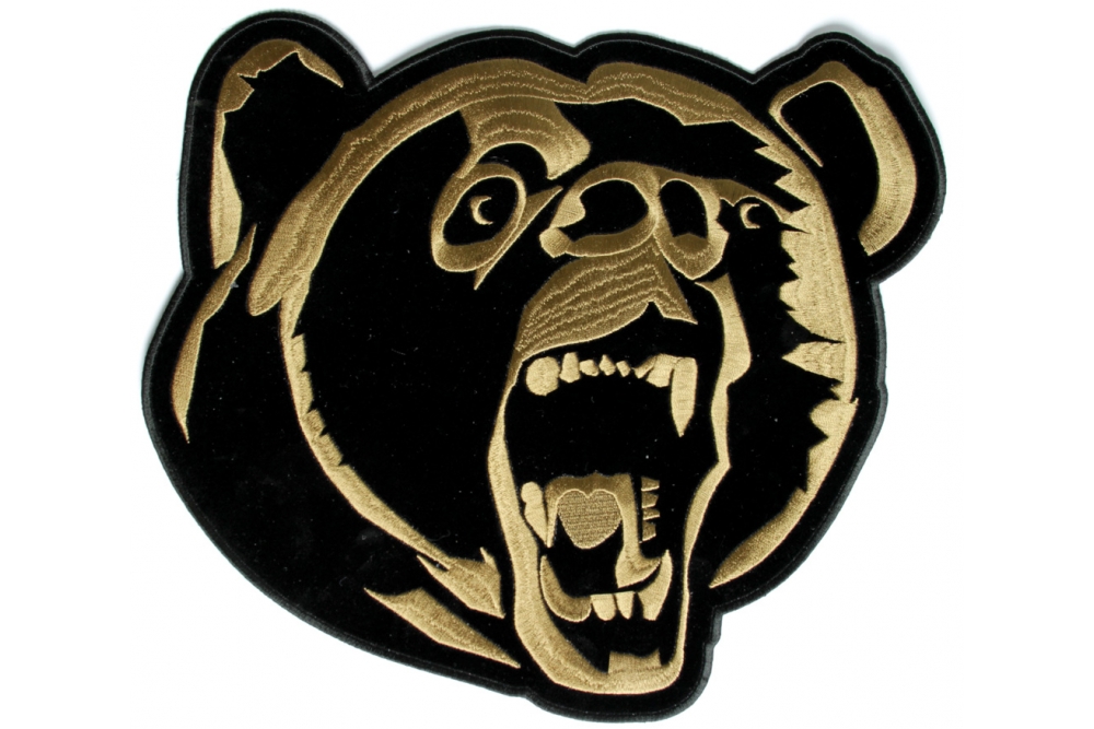 Large Brown Grizzly Bear Patch