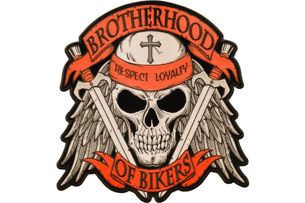 Blood Makes you related Biker Iron on Sew on Embroidered Patch 