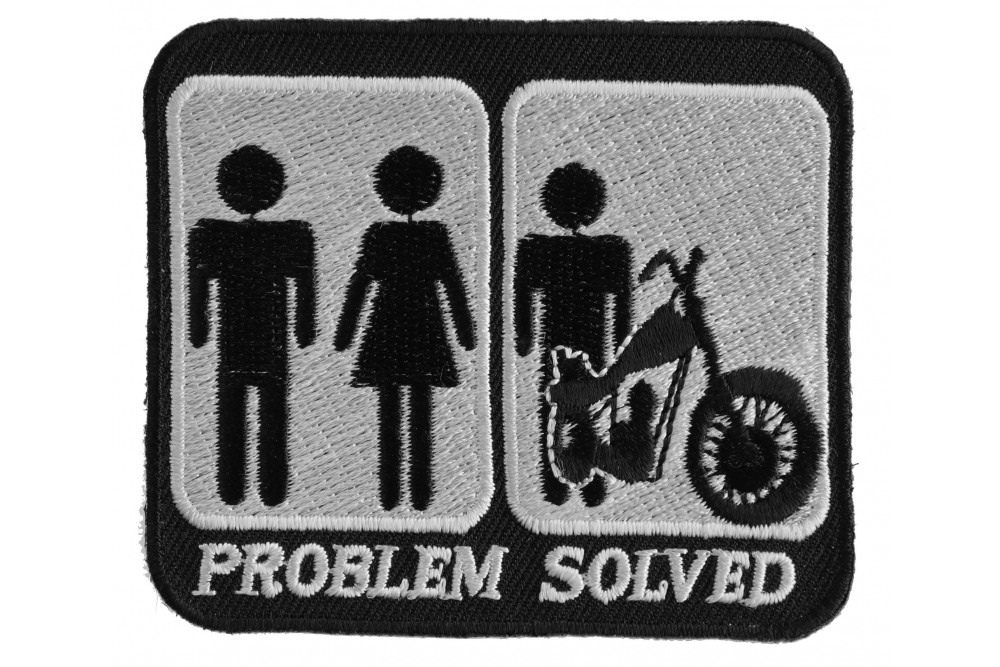 MOTORCYCLE PATCH BIKER TRIKE ~ I'M AS CONFUSED AS A BABY 4"x 1.5" * 