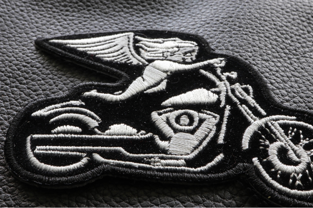 Lethal Angel Iron-On Patch For Jackets / Biker Patch For Clothes
