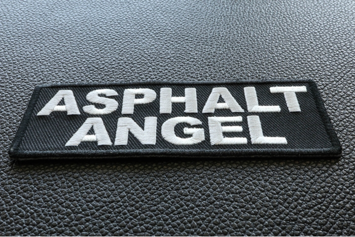 Asphalt Angel Patch diagonal view