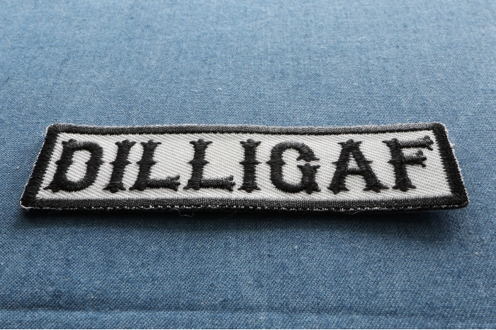 DILLIGAF Patch diagonal view