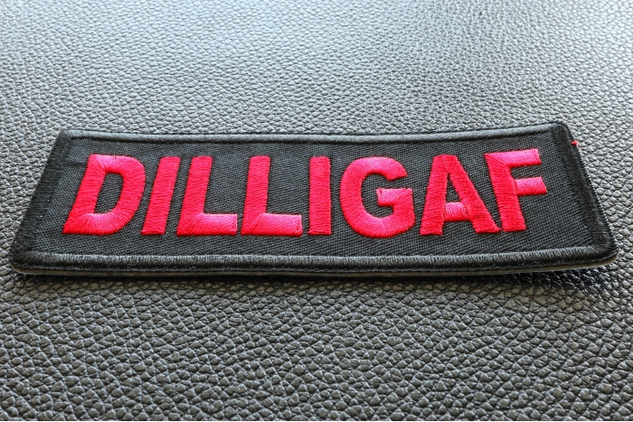 Dilligaf Patch diagonal view